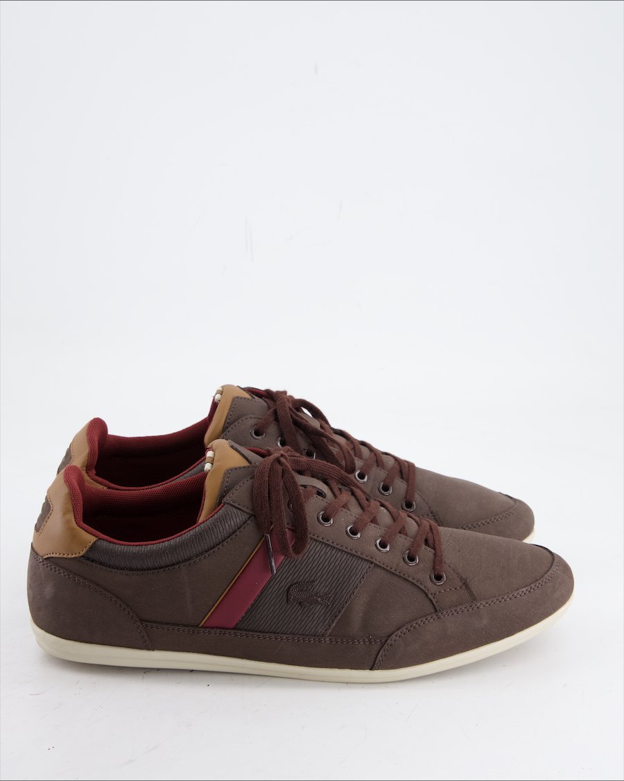 Lacoste Trainers Leather Brown Eu 43