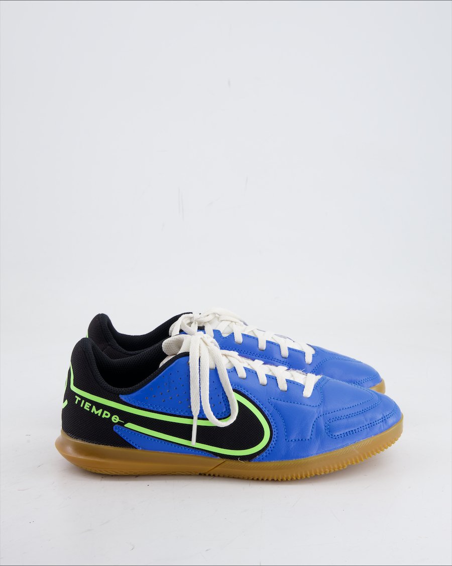 Nike Tiempo Trainers Leather Blue Eu 38