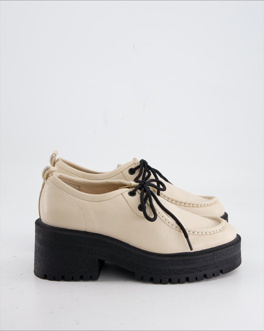 Catwalk Flats Leather Beige Eu 37
