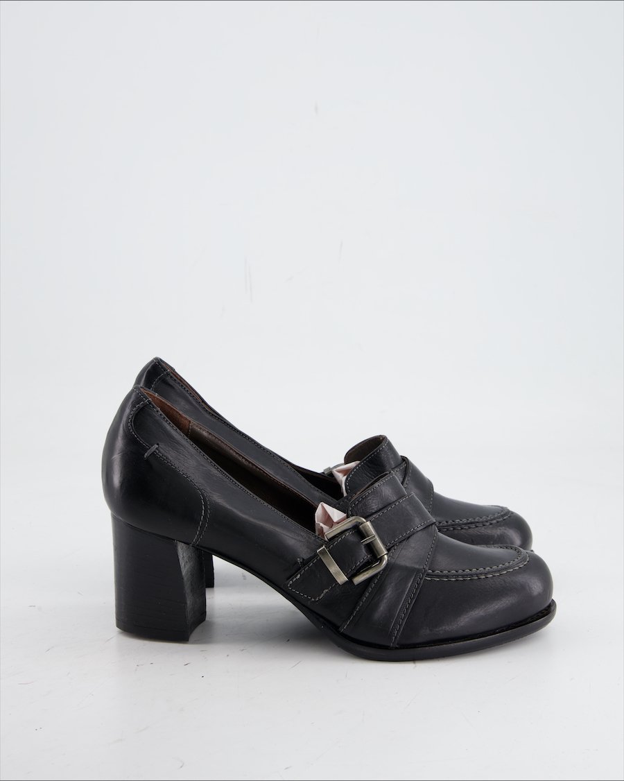 Laura Bellariva Heels Leather Black Eu 38