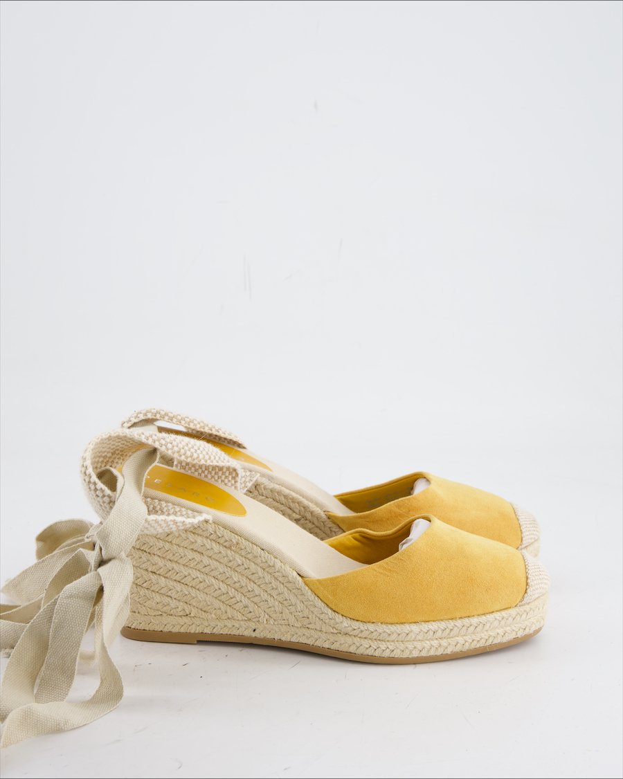 Pesaro Espadrilles Suede Yellow Eu 38