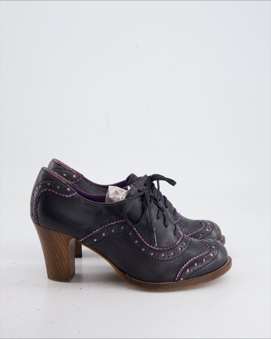 Mjus Heels Leather Anthracite Eu 38