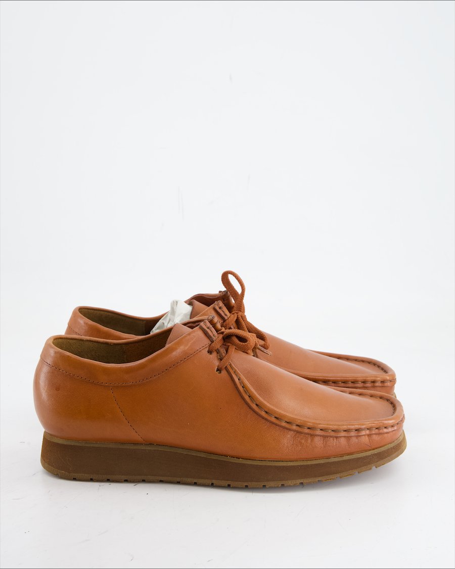 Clarks Flats Leather Camel Eu 39