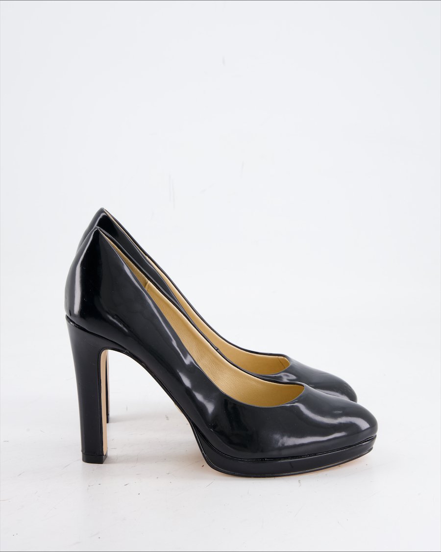Buffalo Heels Leather Black Eu 38