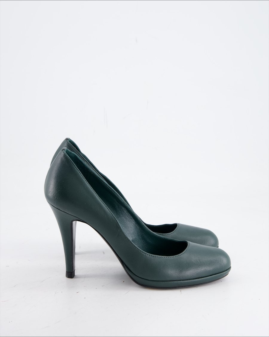 Studio Pollini Heels Leather Green Eu 37