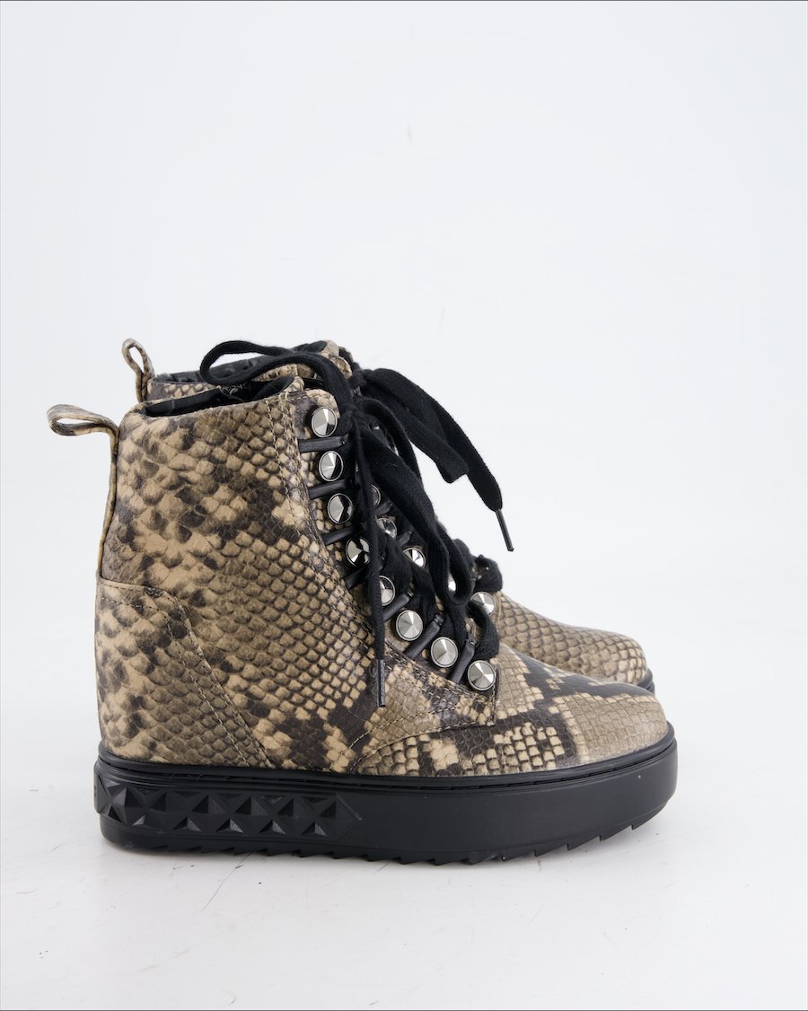 Guess Trainers Leather Beige Eu 36