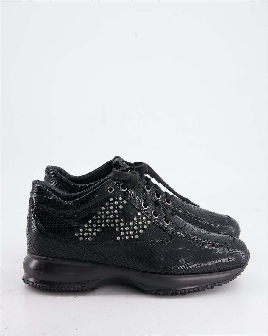Hogan Trainers Leather Black Eu 36