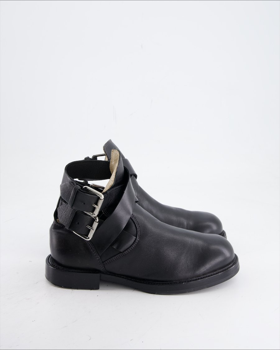 Diesel Flats Leather Black Eu 37