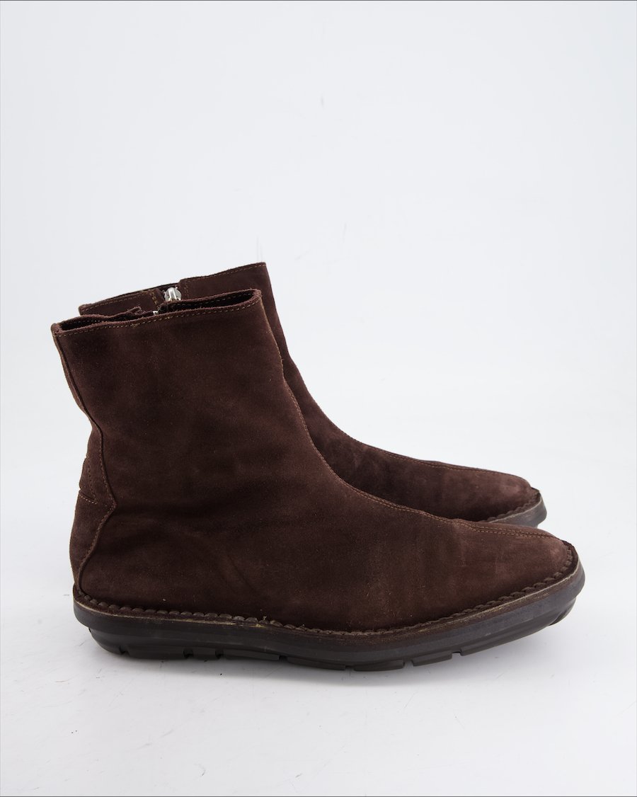 Bally Boots Suede Brown Eu 41