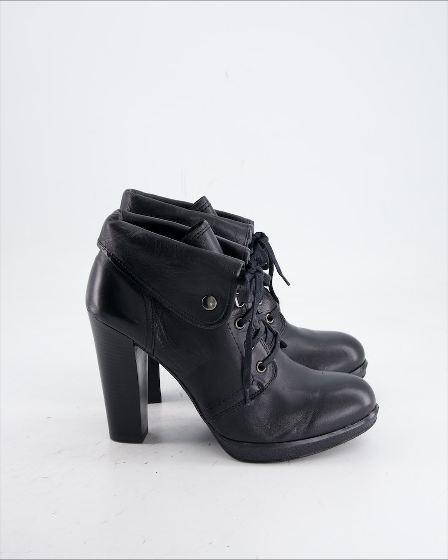 Bata Ankle Boots Leather Black Eu 40