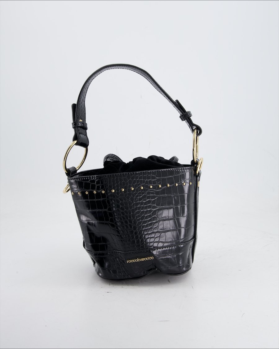 RoccoBarocco Handbag Polyurethane Black