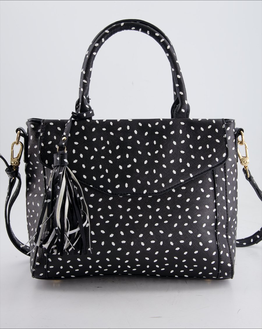 Parfois Handbag Polyurethane Black