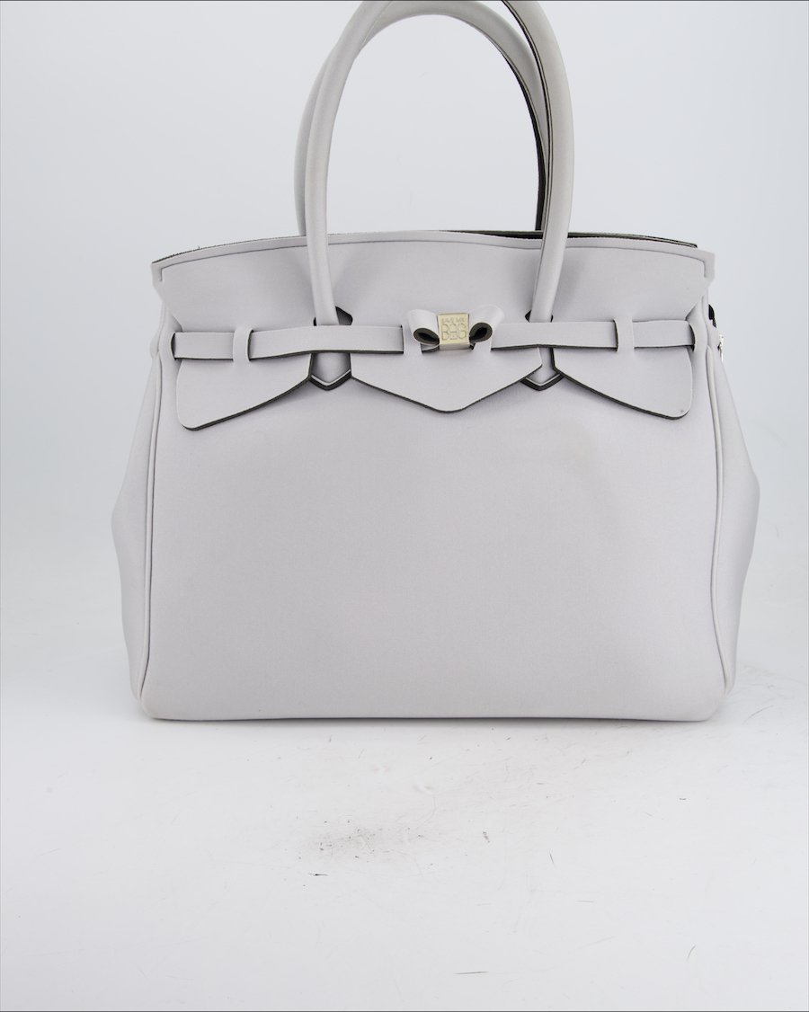 Save My Bag Handbag Polyester Grey