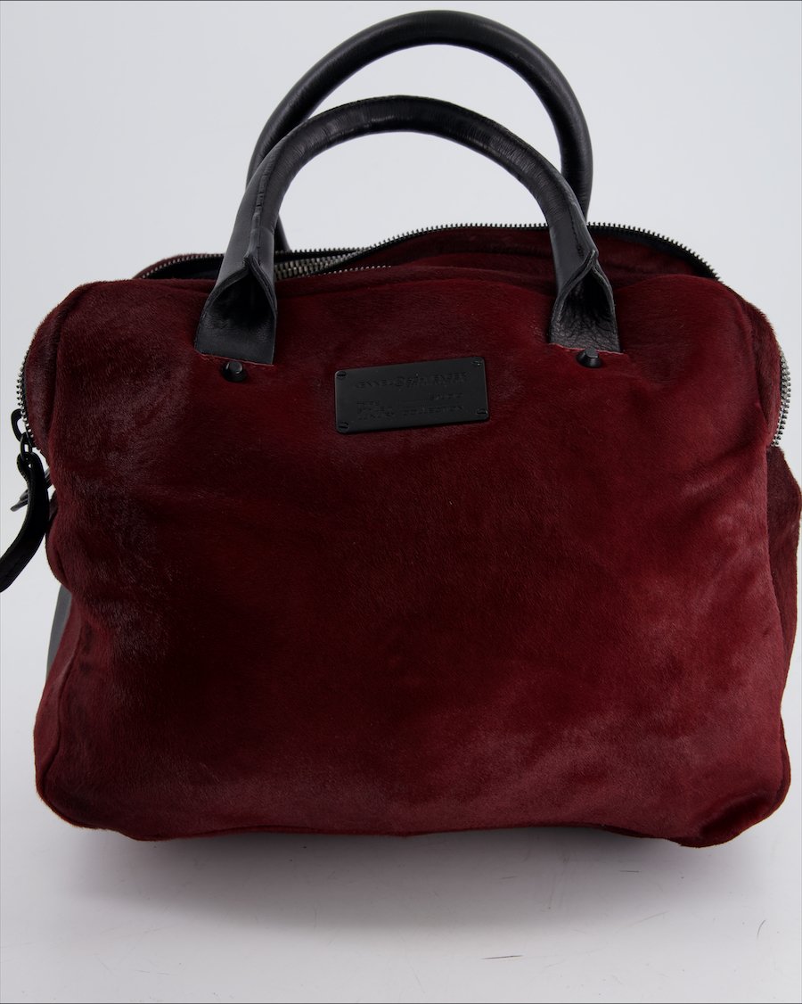 Kennel Und Schmenger Handbag Faux Fur Red