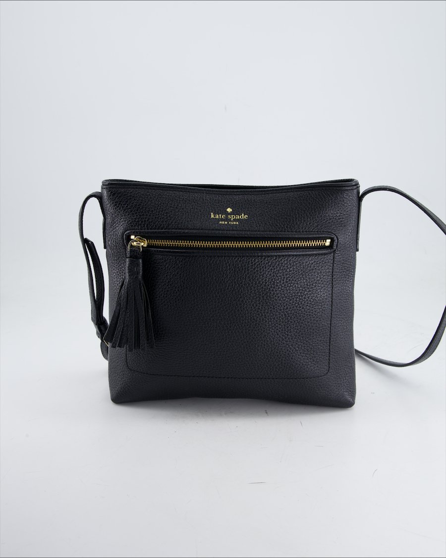 Kate Spade Crossbody Bag Leather Black