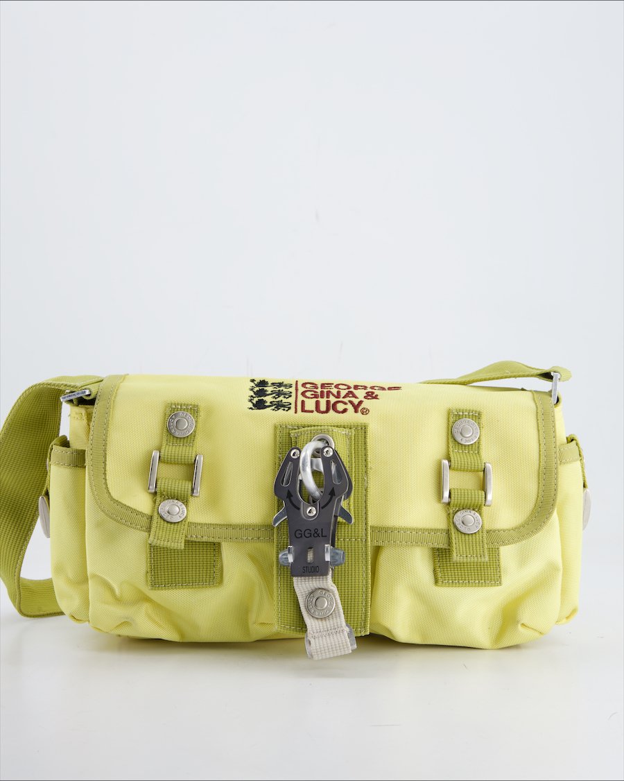 George Gina & Lucy Crossbody Bag Cloth Yellow
