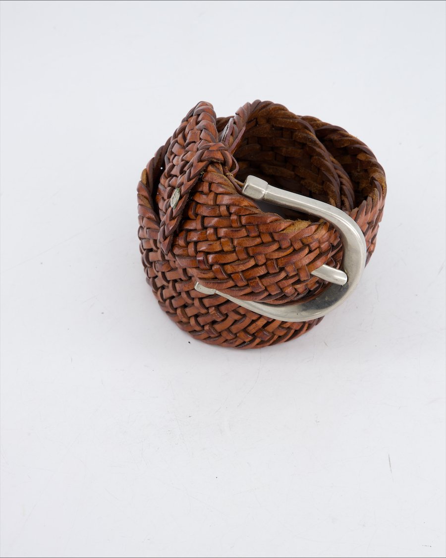 Aigner Belt Leather Brown