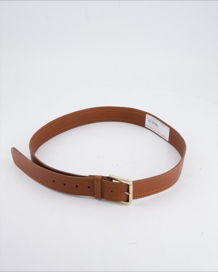Burberry Belt Leather Brown