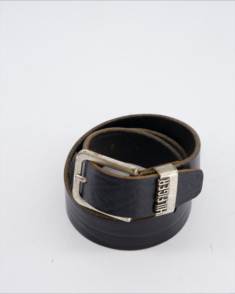 Hilfiger Denim Belt Leather Black