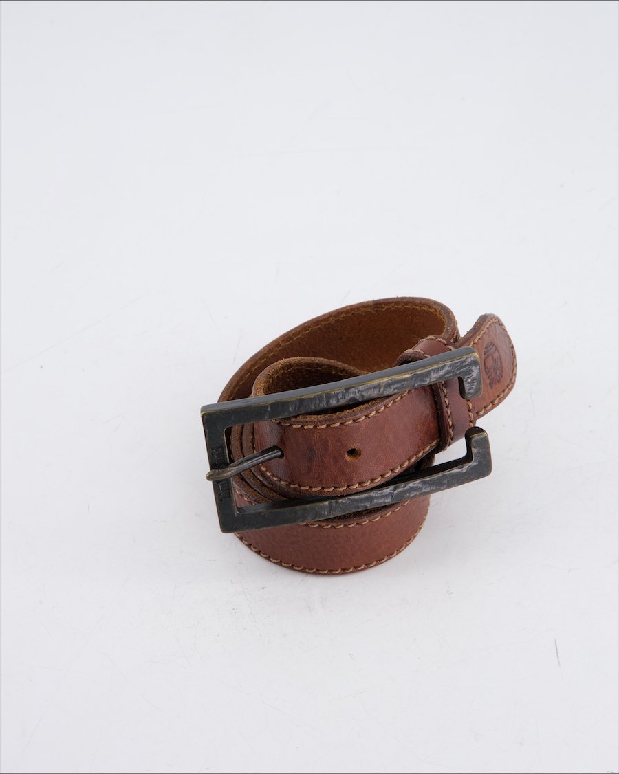 Timberland Belt Leather Brown