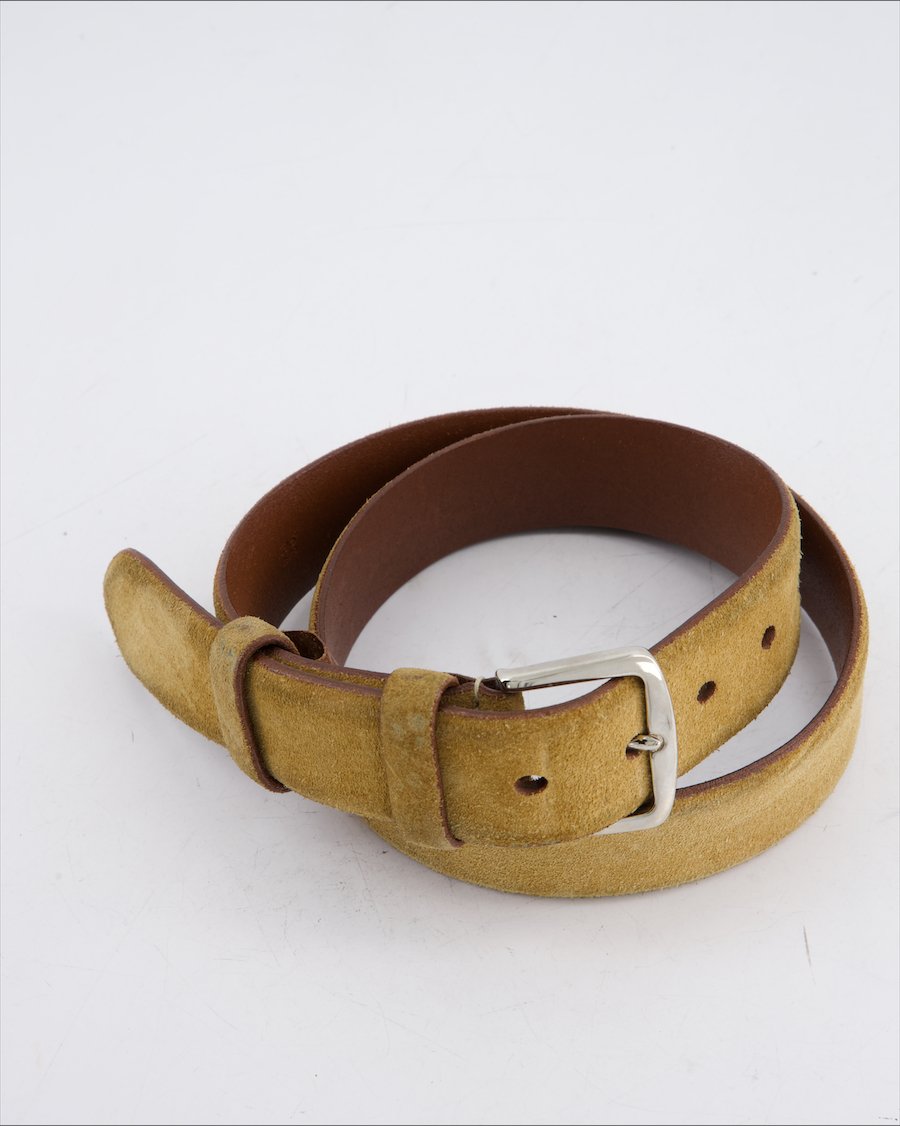 Loro Piana Belt Suede Brown