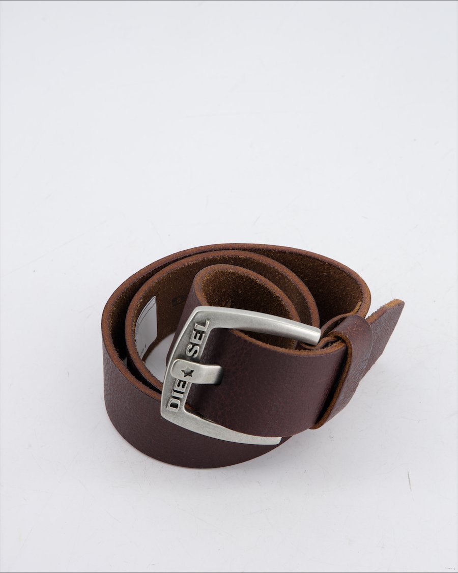 Diesel Belt Leather Brown