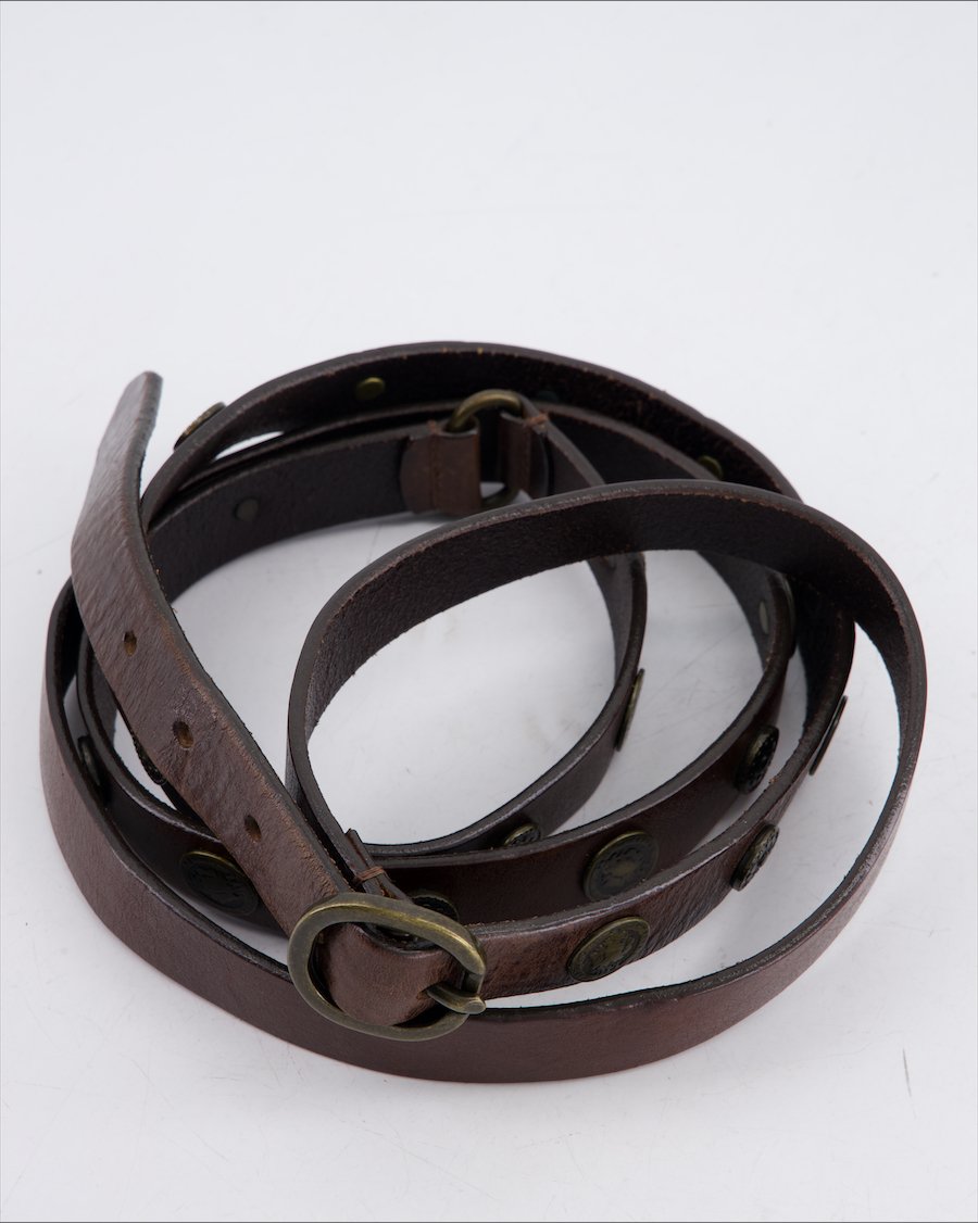 MaxMara Belt Leather Brown