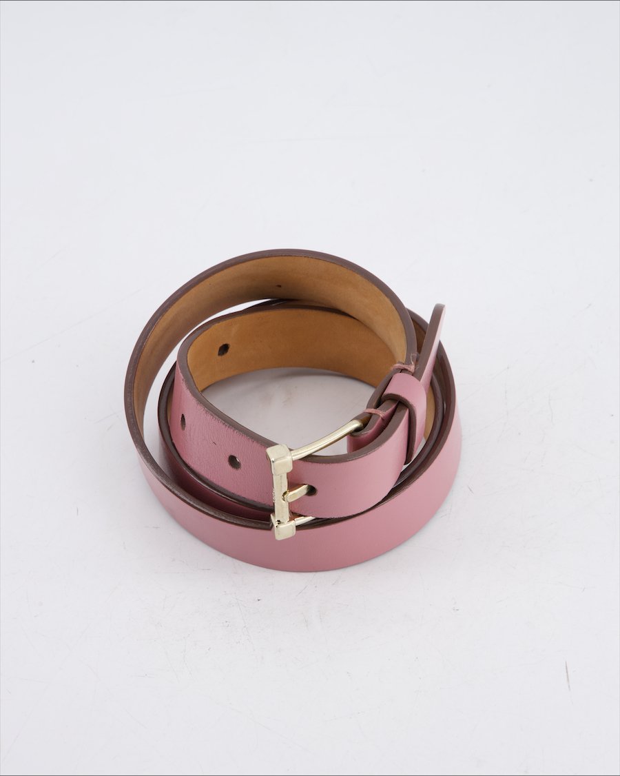 Tod's Belt Leather Pink