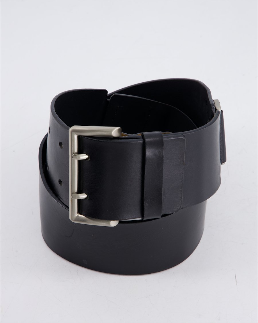 Roberto Bellido Belt Leather Black