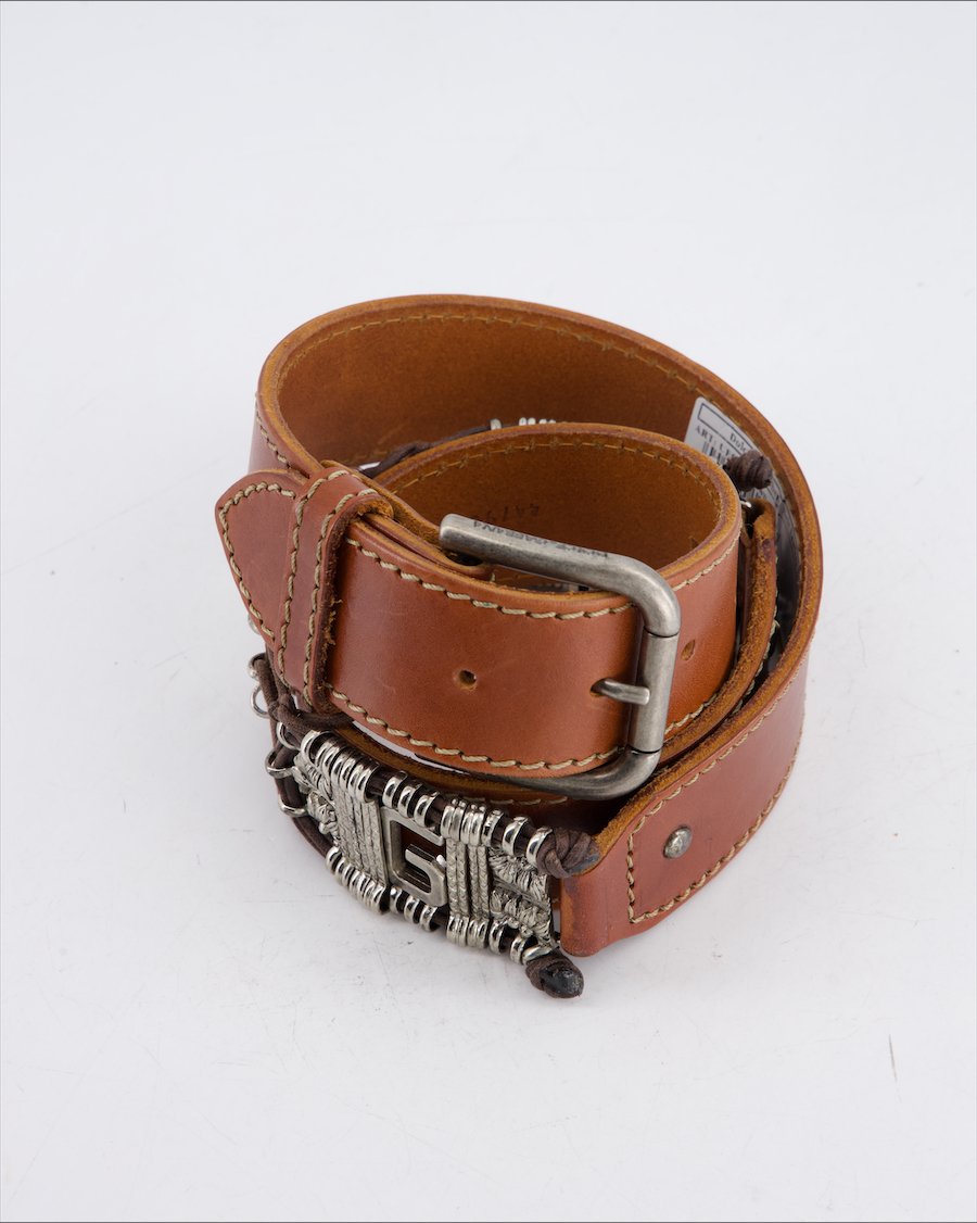 Dolce & Gabbana Belt Leather Brown