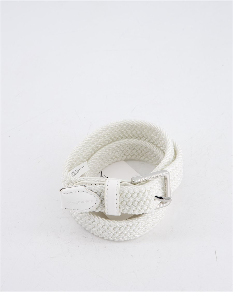 Baldinini Belt Cloth White