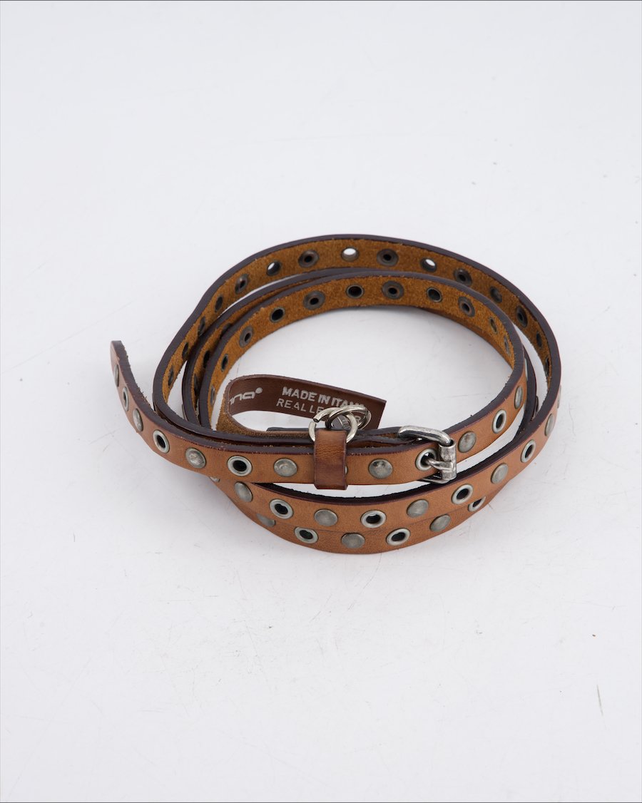 Fornarina Belt Leather Camel