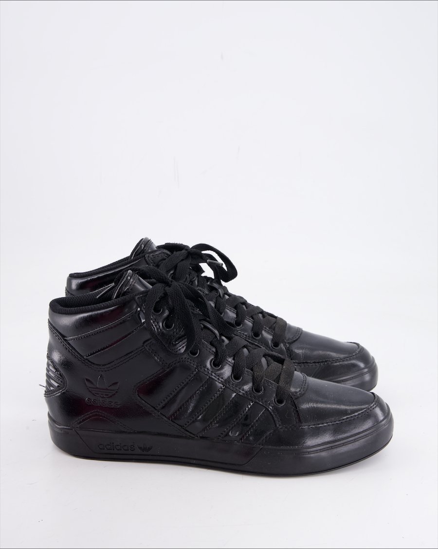 Adidas Trainers Leather Black Eu 40.5
