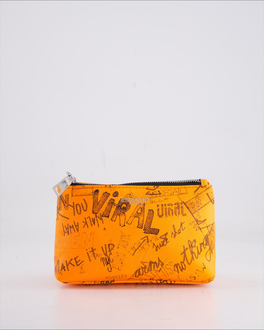 Essentiel Antwerp Clutch Bag Polyurethane Orange