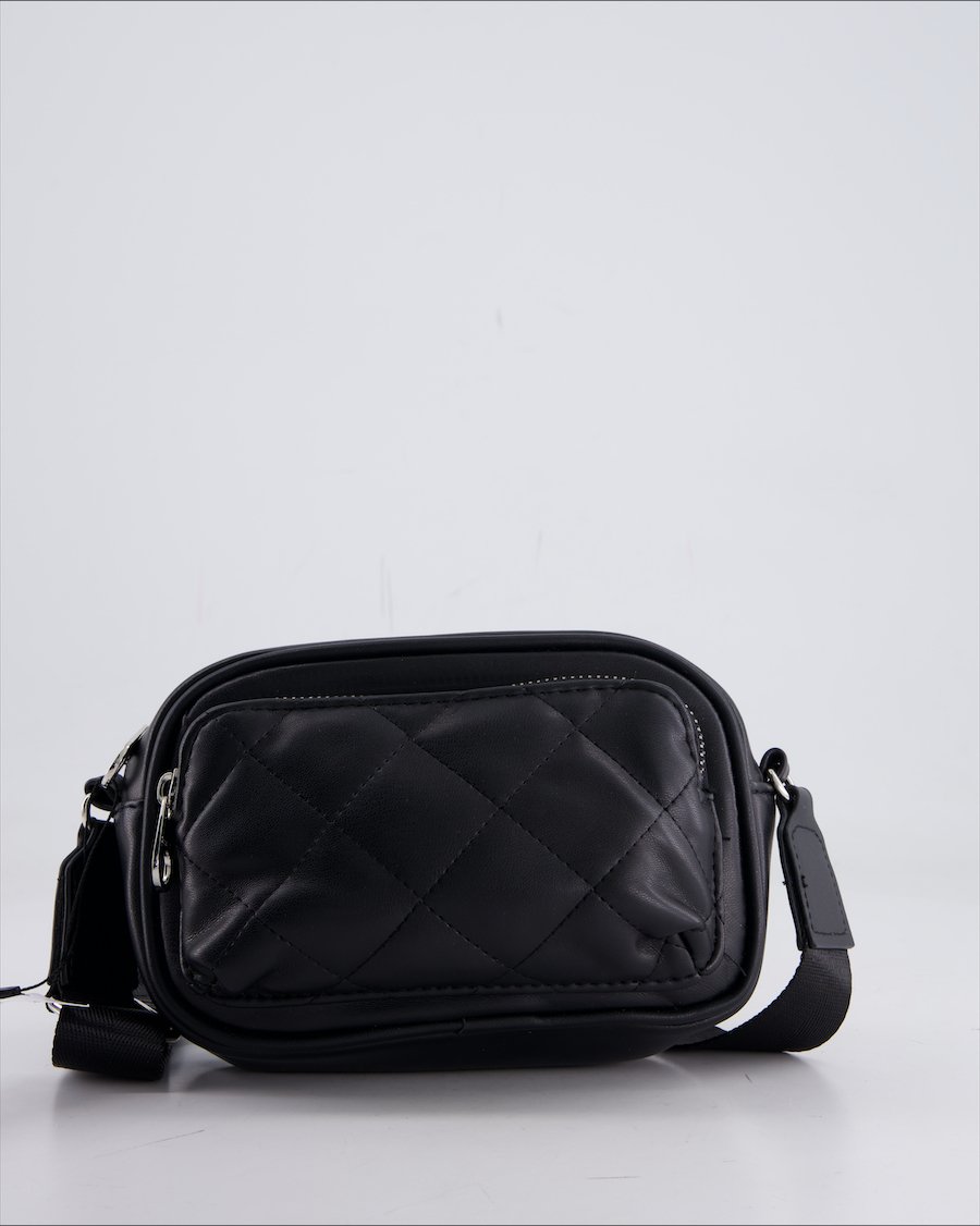 Stradivarius Crossbody Bag Polyurethane Black