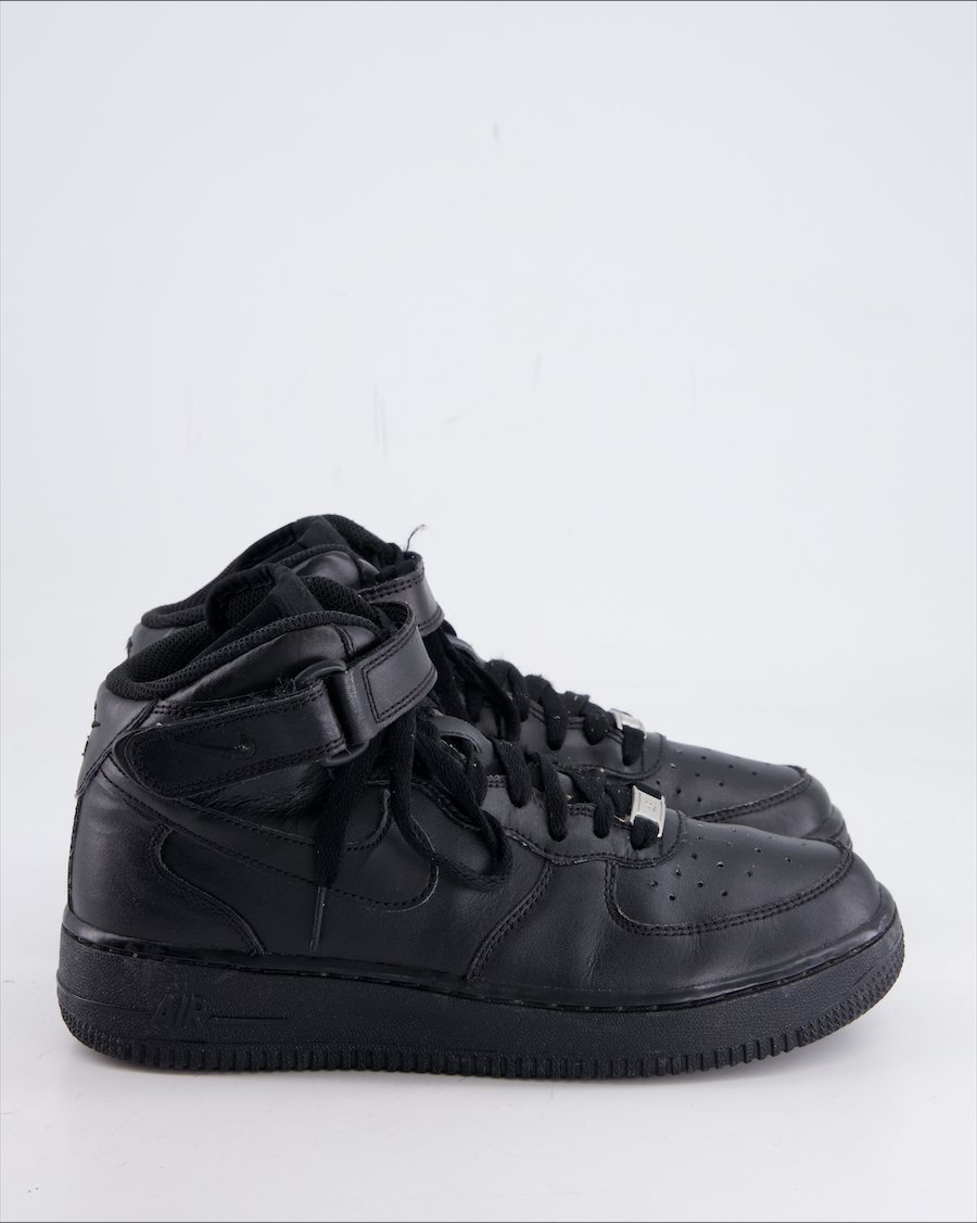 Nike Air Force 1 Trainers Leather Black Eu 38.5
