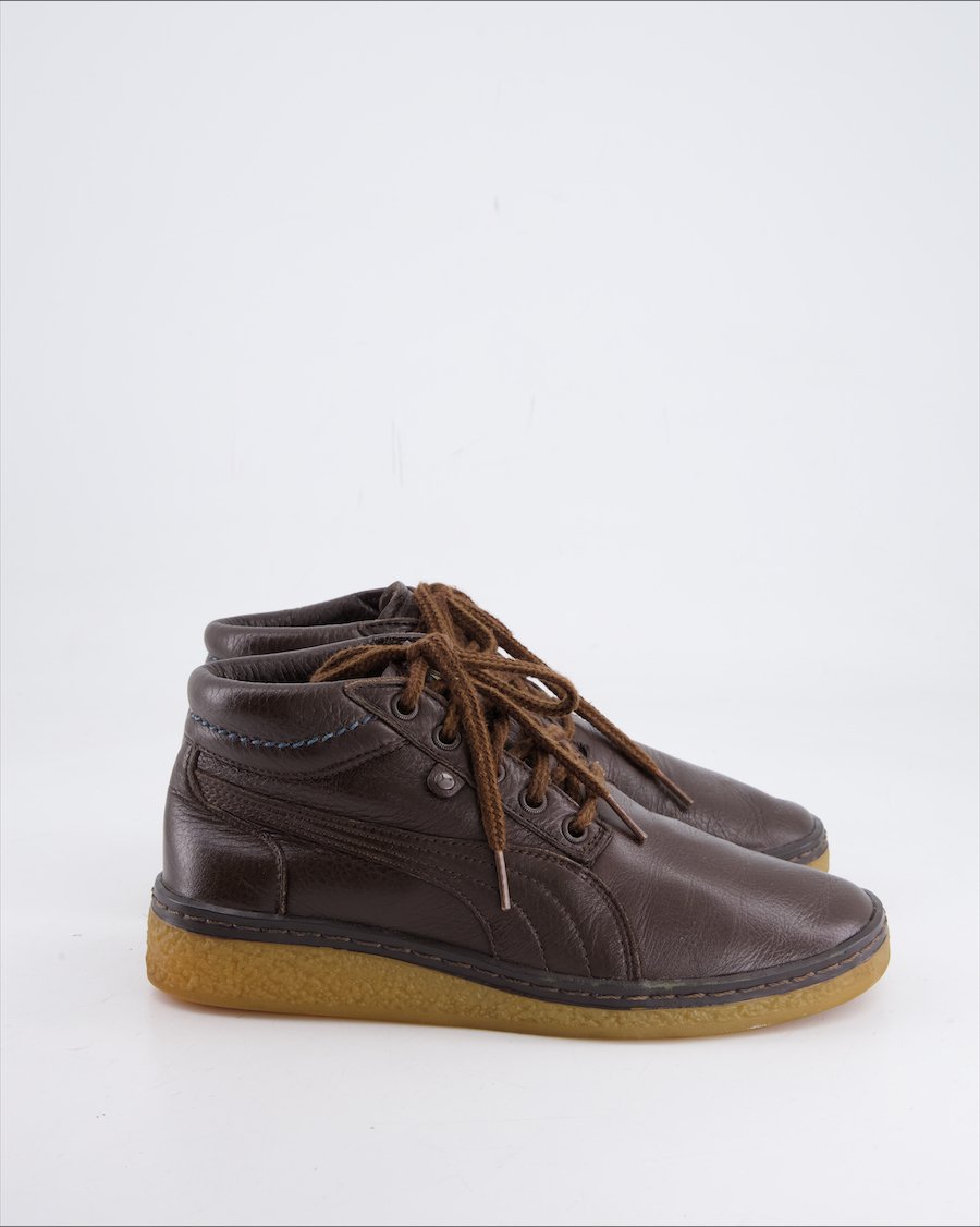 Puma  Trainers Leather Brown Eu 38