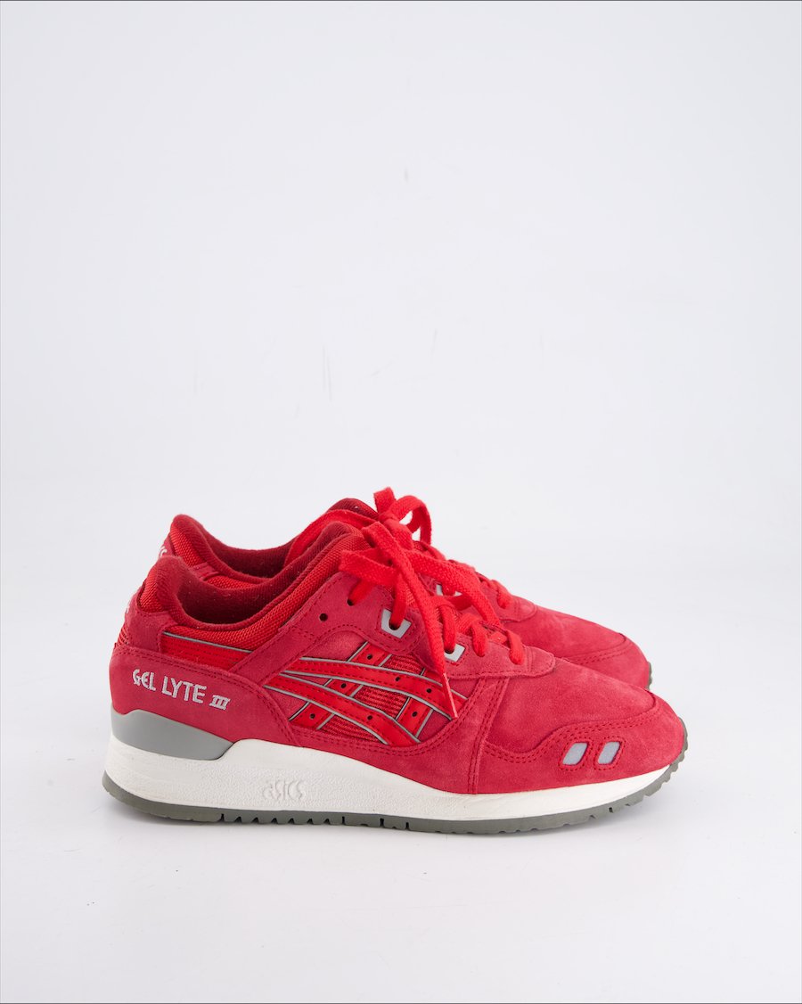 Asics Gel Lyte Trainers Suede Red Eu 38