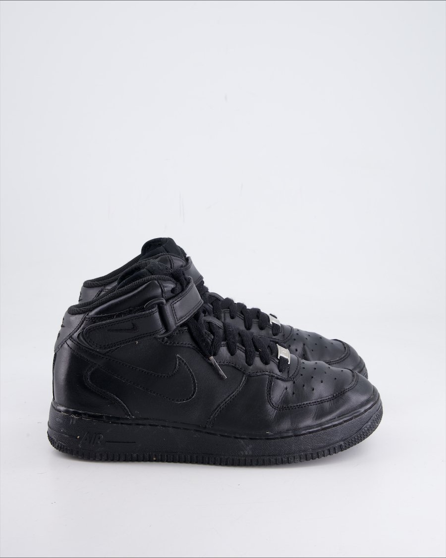 Nike Air Force 1 Trainers Leather Black Eu 39