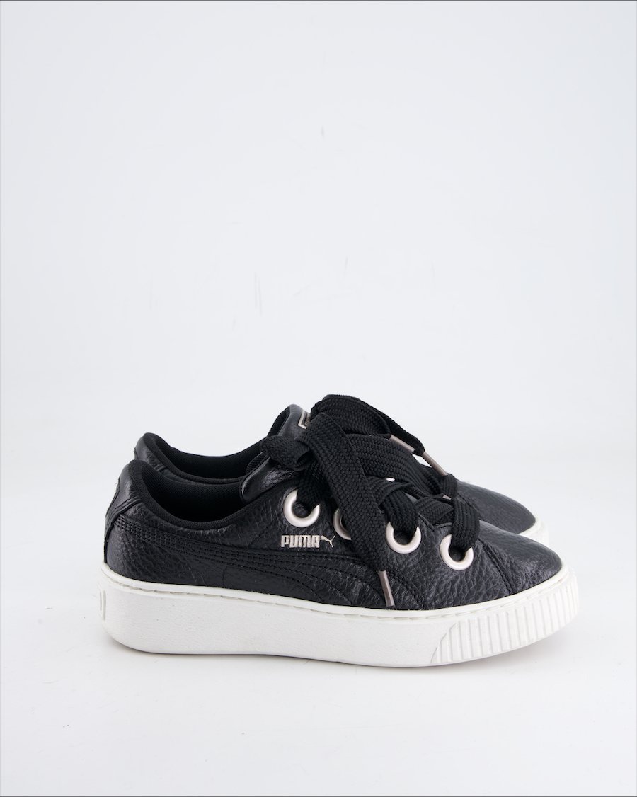 Puma Trainers Leather Black Eu 38