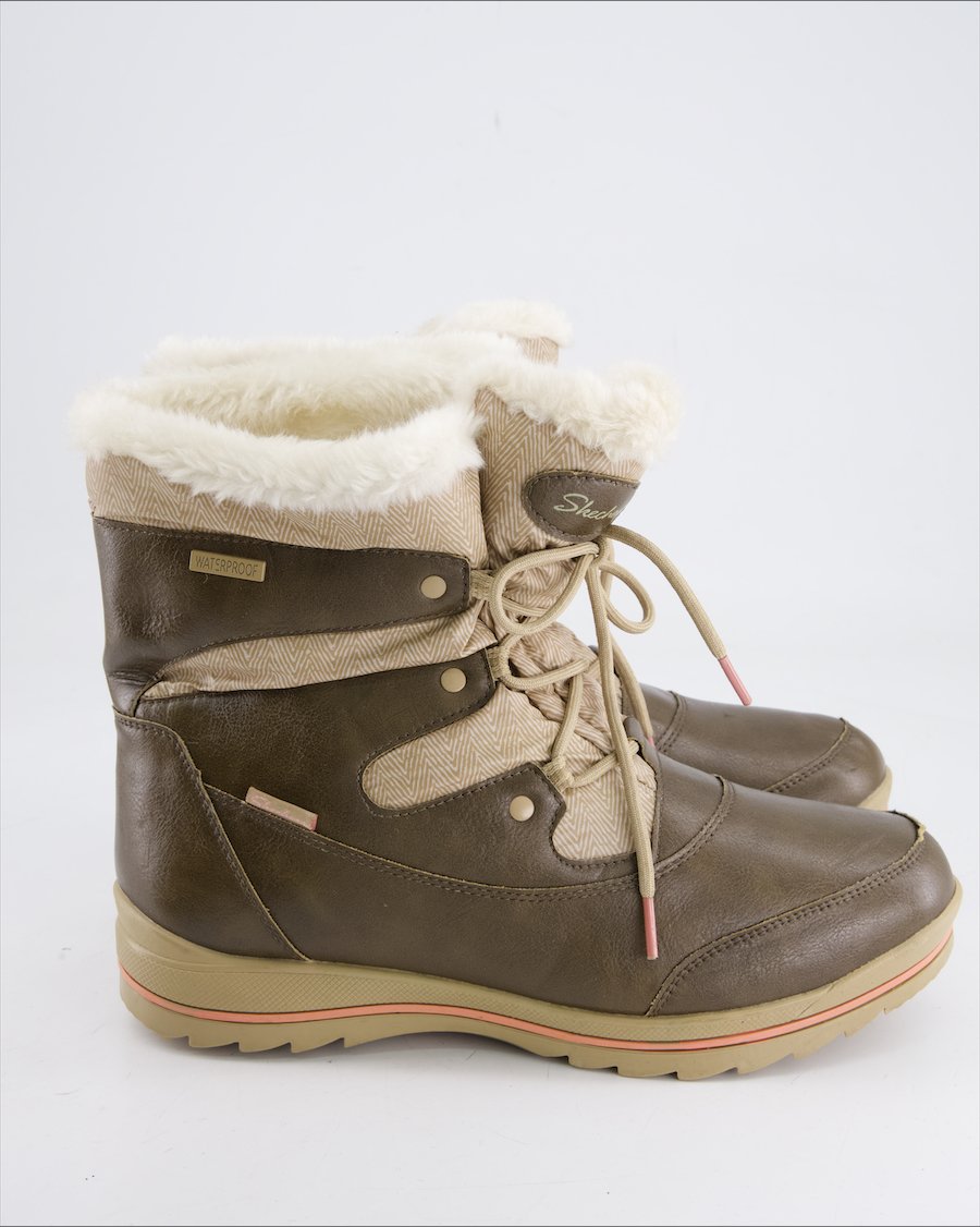 Skechers Boots Leather Khaki Eu 40