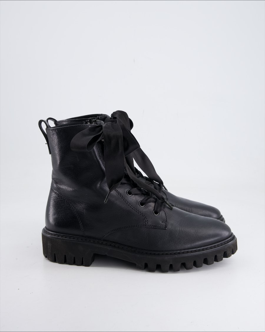 Paul Green Ankle Boots Leather Black Eu 38.5