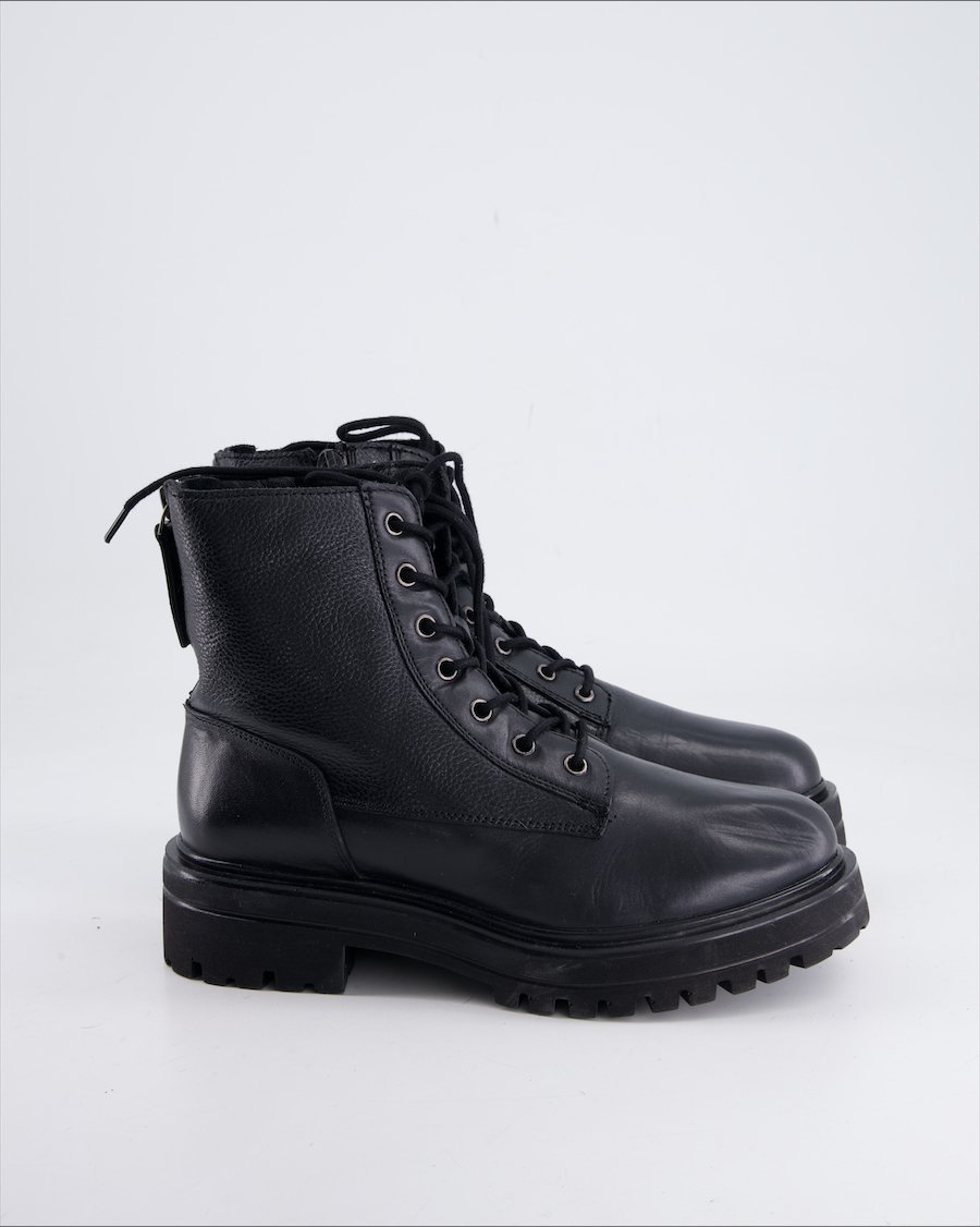 5th Avenue Ankle Boots Leather Black Eu 37