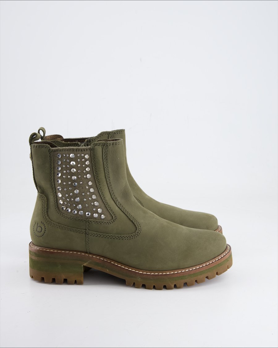 Bugatti Ankle Boots Leather Khaki Eu 37