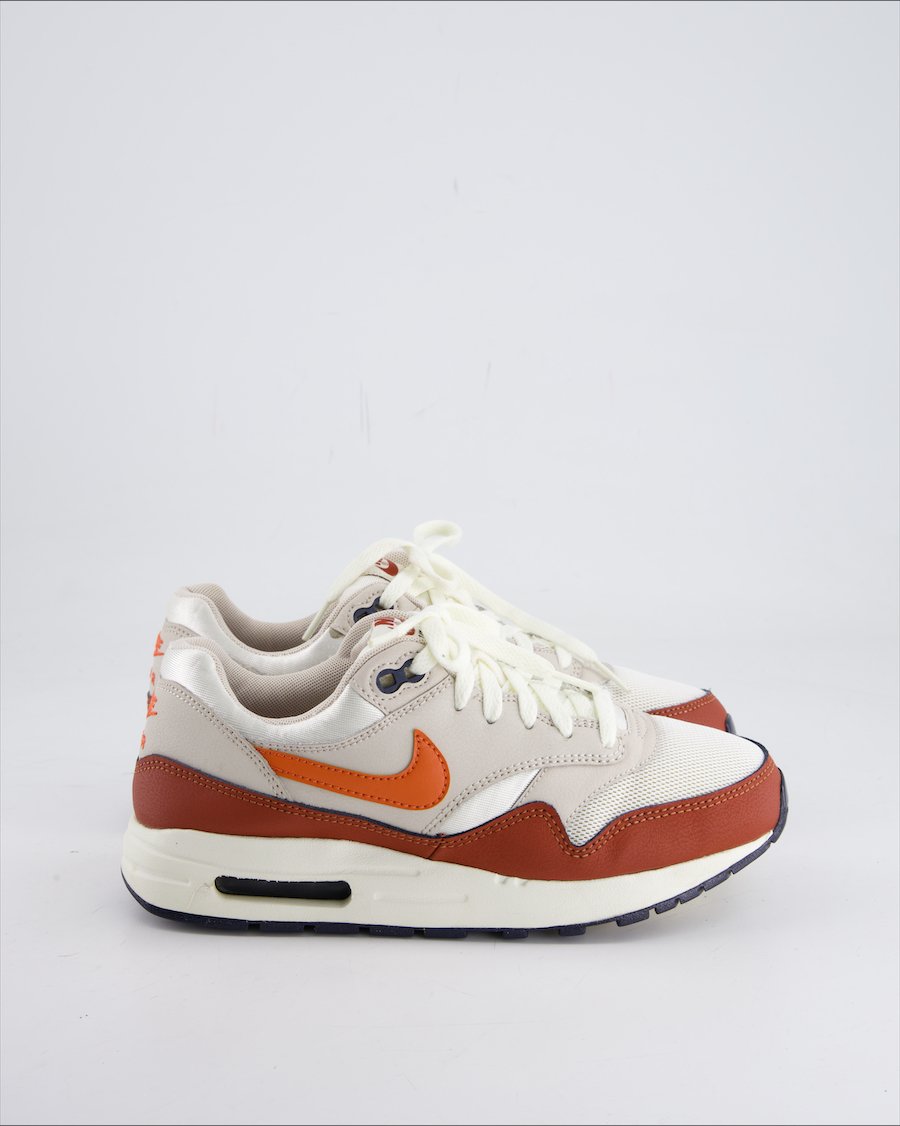 Nike Air Max 1 Trainers Leather Grey Eu 38.5