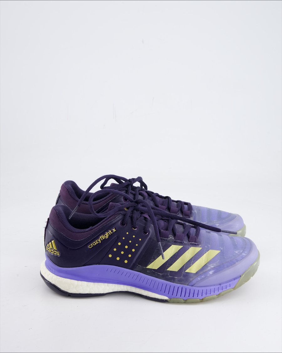Adidas Trainers Leather Purple Eu 40