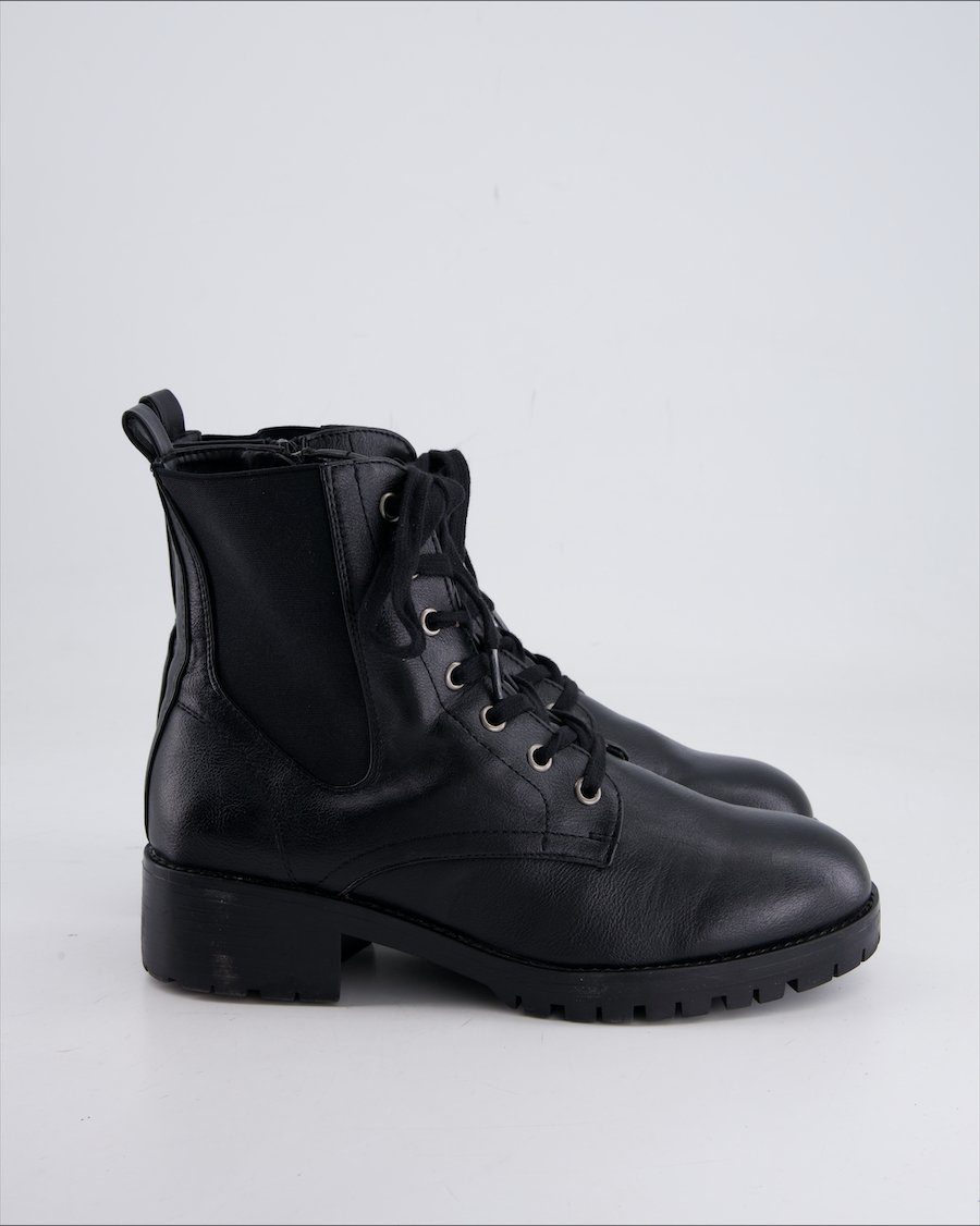 Anna Field Ankle Boots Leather Black Eu 39
