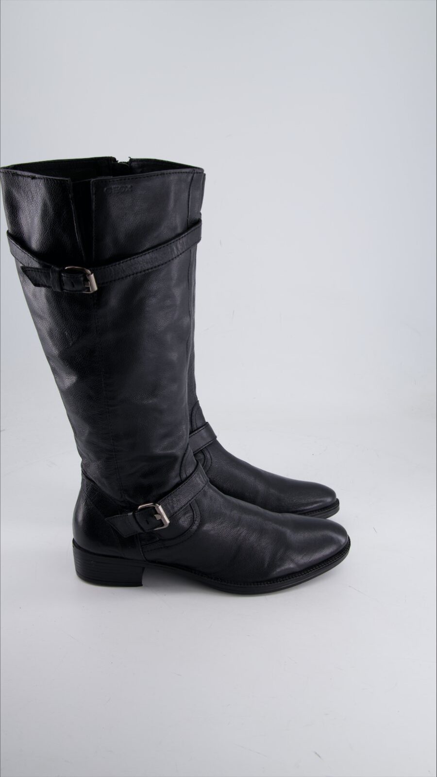 Geox Boots Leather Black Eu 40