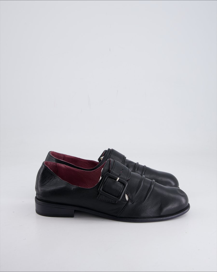 Bueno Flats Leather Black Eu 39