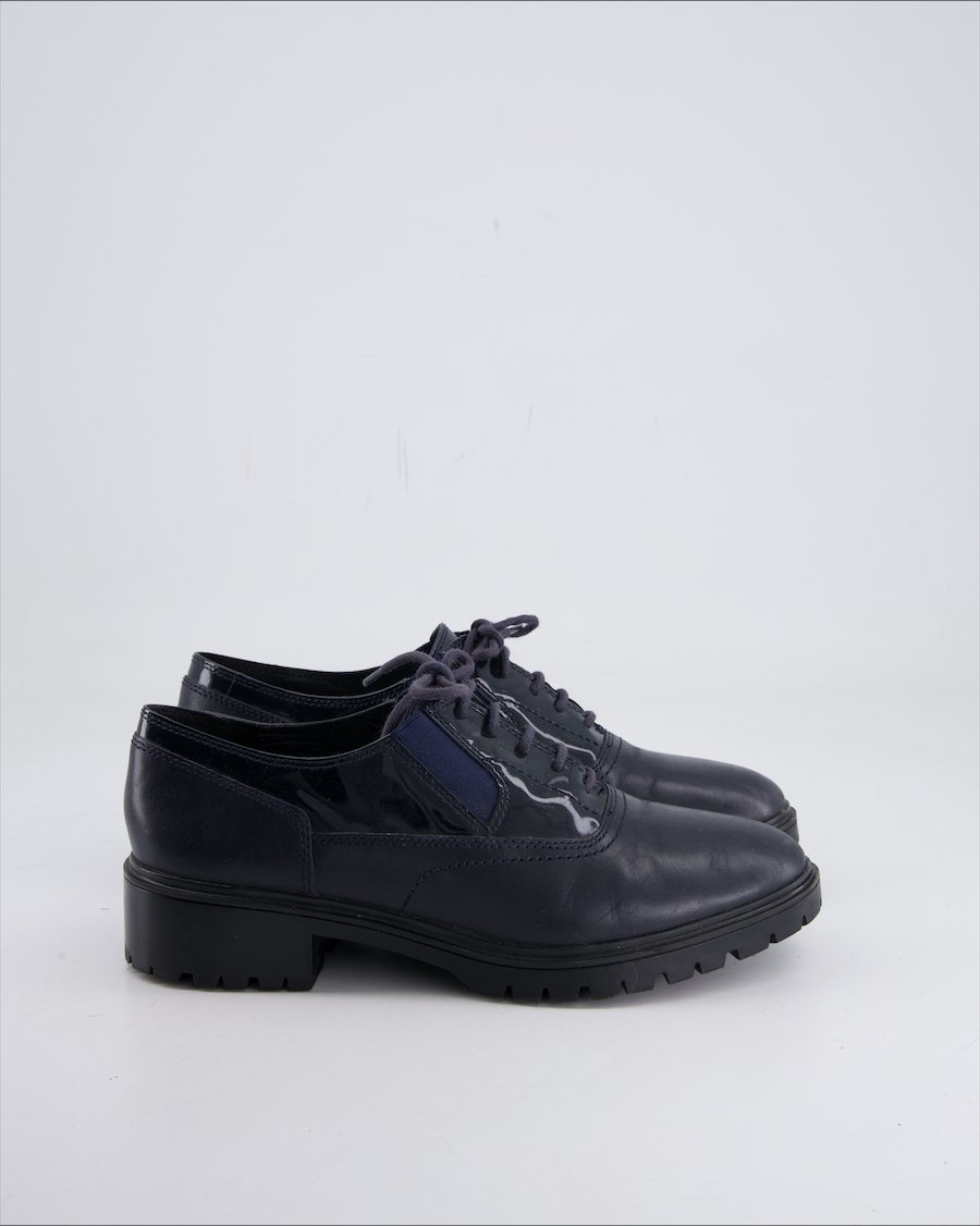 Geox Trainers Leather Navy Eu 38.5